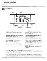 Предварительный просмотр 16 страницы Ariston AVTL 104 Instructions For Use Manual