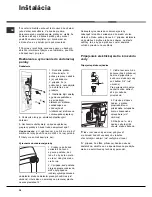 Предварительный просмотр 38 страницы Ariston AVTL 104 Instructions For Use Manual