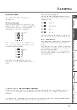 Предварительный просмотр 29 страницы Ariston AVXL 109 Installation Instructions Manual