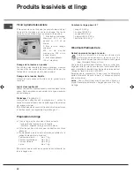 Предварительный просмотр 20 страницы Ariston AVXXL105 Instruction Booklet