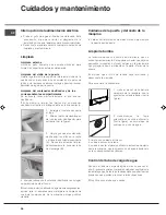 Предварительный просмотр 34 страницы Ariston AVXXL105 Instruction Booklet