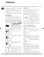 Предварительный просмотр 38 страницы Ariston AVXXL105 Instruction Booklet