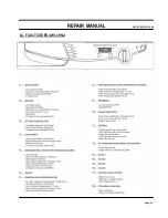 Предварительный просмотр 20 страницы Ariston AW 149 NA Repair Manual