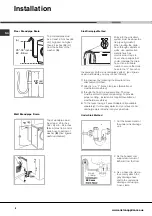 Предварительный просмотр 8 страницы Ariston AW 149 User Manual