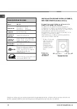 Предварительный просмотр 28 страницы Ariston AW 149 User Manual