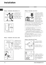 Предварительный просмотр 56 страницы Ariston AW 149 User Manual