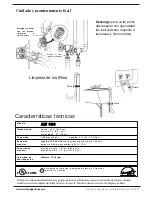 Предварительный просмотр 39 страницы Ariston AW120 Instructions for  and use Instructions For Installation And Use Manual