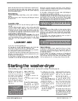 Preview for 7 page of Ariston AWD 121 Instructions For Installation And Use Manual