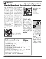 Preview for 10 page of Ariston AXD 100 Instructions For Installation And Use Manual