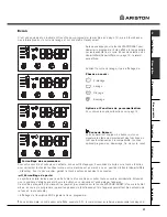 Предварительный просмотр 17 страницы Ariston BS 1400 Instructions For Use Manual