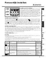 Предварительный просмотр 43 страницы Ariston BS 1400 Instructions For Use Manual