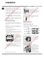 Preview for 2 page of Ariston C3VP6R Operating Instructions Manual