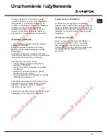 Preview for 27 page of Ariston C3VP6R Operating Instructions Manual