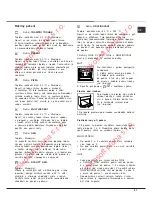 Preview for 51 page of Ariston C3VP6R Operating Instructions Manual