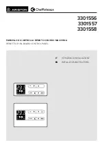 Предварительный просмотр 1 страницы Ariston Chaffoteaux 3301556 Installation Instructions Manual