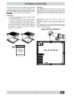 Preview for 2 page of Ariston CISKBH 6004 DO/1 Operating Instructions Manual