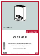 Preview for 1 page of Ariston CLAS HE R Installation And Servicing Instructions