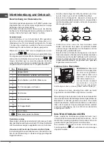 Предварительный просмотр 8 страницы Ariston CP 0V9 M (X) DE S Operating Instructions Manual