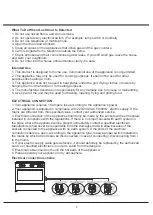 Preview for 5 page of Ariston CP90510MFIXAUS Operating Instructions Manual