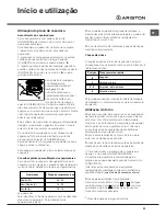 Предварительный просмотр 33 страницы Ariston CX61SP6 T S Operating Instructions Manual