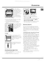 Preview for 3 page of Ariston CX65SM2 X AUS Operating Instructions Manual