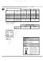 Preview for 6 page of Ariston CX65SM2 X AUS Operating Instructions Manual