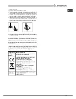 Preview for 13 page of Ariston DD 641 /A(ICE) Operating Instructions Manual