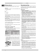 Preview for 22 page of Ariston DD 641 /A(ICE) Operating Instructions Manual