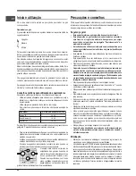 Preview for 42 page of Ariston DD 641 /A(ICE) Operating Instructions Manual