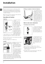 Предварительный просмотр 2 страницы Ariston ECOT6L 105 Instructions For Use Manual