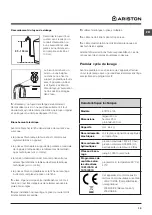 Предварительный просмотр 15 страницы Ariston ECOT6L 105 Instructions For Use Manual