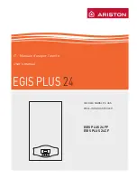 Ariston EGIS PLUS 24 CF User Manual preview