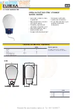 Предварительный просмотр 6 страницы Ariston EUROPRISMA EP 10 OR Manual