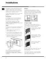 Предварительный просмотр 2 страницы Ariston F 87 V.1 Operating Instructions Manual