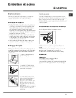 Preview for 31 page of Ariston F 87 V.1 Operating Instructions Manual