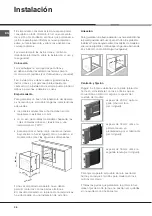 Preview for 38 page of Ariston F 89.1 Operating Instructions Manual