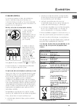 Preview for 39 page of Ariston F 89.1 Operating Instructions Manual