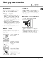 Preview for 31 page of Ariston FB 21 A.2 Operating Instructions Manual