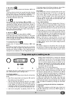 Предварительный просмотр 5 страницы Ariston FD88 User Instruction Book