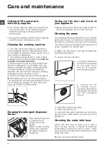 Предварительный просмотр 4 страницы Ariston FMG 722 Instructions For Use Manual