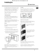 Предварительный просмотр 43 страницы Ariston FQ61P.1 Operating Instructions Manual