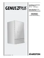 Ariston Genus 27 Plus Installation Instructions Manual preview