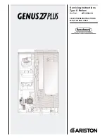 Предварительный просмотр 21 страницы Ariston Genus 27 Plus Installation Instructions Manual