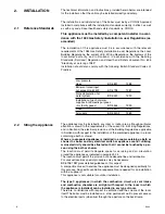 Preview for 6 page of Ariston GENUS 27 RFFI SYSTEM Installation Instructions Manual