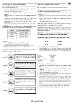 Предварительный просмотр 9 страницы Ariston GGA24BKAUS User Manual