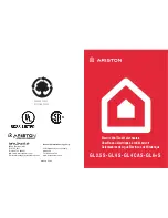 Ariston GL 2.5 Instructions Manual preview