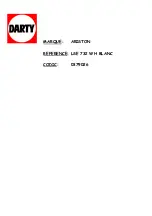 Ariston ISE 732 Instructions For Installation And Use Manual preview