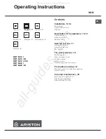 Preview for 11 page of Ariston KBT 6412 I Operating Instructions Manual