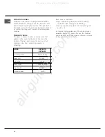 Preview for 16 page of Ariston KBT 6412 I Operating Instructions Manual