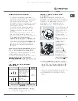 Preview for 53 page of Ariston KBT 6412 I Operating Instructions Manual